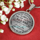 To my grandson:Birthday gift ideas for grandson, Grandson necklace from parents, Grandson necklace, to my grandson necklace, best gifts for grandson, birthday gifts for grandson, special grandson necklace,  717fSbn