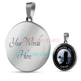 To my wife: amazing wife necklace, wife necklace,to my gorgeous wife, to my wife necklace, birthday gifts for wife, best gifts for wife, my beautiful wife necklace, to my future wife, birthday gifts for her  492fwsn