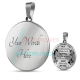 To my wife: amazing wife necklace, wife necklace,to my gorgeous wife, to my wife necklace, birthday gifts for wife, best gifts for wife, my beautiful wife necklace, to my future wife, birthday gifts for her  490fwbn