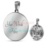 To my son: son necklace, to my son necklace, best gifts for son, birthday gifts for son, mother and son necklace, father and son necklace  426fsbn To my son: son necklace, to my son necklace, best gifts for son, birthday gifts for son, mother and son necklace, father and son necklace  426fsbn