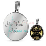 To my wife: amazing wife necklace, wife necklace,to my gorgeous wife, to my wife necklace, birthday gifts for wife, best gifts for wife, gearbubble wife necklace, to my future wife 420fwgn