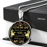 To my wife: amazing wife necklace, wife necklace,to my gorgeous wife, to my wife necklace, birthday gifts for wife, best gifts for wife, gearbubble wife necklace, to my future wife 420fwgn