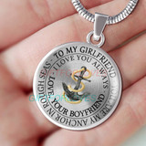 To my girlfriend: You are my anchor in rough seas. I love you always. Love, Your Boyfriend 242fHbn