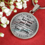 To my grandson: Never forget that I love you 171fSbn