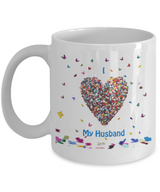 To my husband: coffee mug for husband, husband coffee mug, best gifts for husband, birthday gifts for husband, husband and wife coffee mug, to my husband coffee mug, awesome husband coffee mug 1071