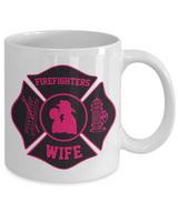 To my wife: coffee mug for the firefighter's wife, wife coffee mug, best gifts for wife, birthday gifts for wife, husband and wife coffee mug, beautiful wife coffee mug, to my wife coffee mug, gorgeous wife coffee mug 1049