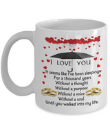 To my wife: Wife coffee mug, best gifts for wife, birthday gifts for wife, husband and wife coffee mug, beautiful wife coffee mug, to my wife coffee mug, gorgeous wife coffee mug 1043