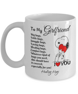 To my girlfriend: Girlfriend coffee mug, best gifts for girlfriend, birthday gifts for girlfriend, boyfriend and girlfriend coffee mug, beautiful girlfriend coffee mug, to my girlfriend coffee mug, gorgeous girlfriend coffee mug 1008