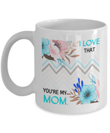 To my mom: Mom coffee mug, best gifts for mom, birthday gifts for mom, daughter and mom coffee mug, coffee mug for mom, to my mom coffee mug, awesome mom coffee mug 996