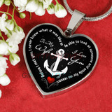 To my wife: Gift for Christmas 2018, Christmas gift ideas for wife, beautiful wife necklace, wife necklace, to my wife necklace, best gifts for wife, birthday gifts for wife, husband and wife necklace 930