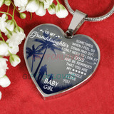 To my granddaughter: Gift for Christmas 2018, Christmas gift ideas for granddaughter,Birthday gifts for granddaughter, best gifts for granddaughter, special granddaughter necklace, amazing granddaughter necklace, to my granddaughter necklace, 827
