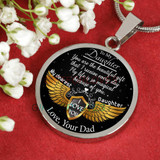To my daughter: Gift for Christmas 2018, Christmas gift ideas for daughter, daughter necklace, to my daughter necklace, best gifts for daughter, birthday gifts for daughter, father and daughter necklace, daughter necklace from parents, 812 To my daughter: Gift for Christmas 2018, Christmas gift ideas for daughter, daughter necklace, to my daughter necklace, best gifts for daughter, birthday gifts for daughter, father and daughter necklace, daughter necklace from parents, 812