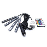 Remote Control Interior LED Lights (4 PCs)