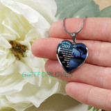 To my wife: Gift for Christmas 2018, Christmas gift ideas for wife, beautiful wife necklace, wife necklace, to my wife necklace, best gifts for wife, birthday gifts for wife, husband and wife necklace 785