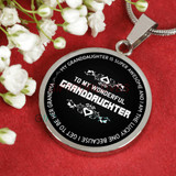 To my granddaughter: Gift for Christmas 2018, Christmas gift ideas for granddaughter,Birthday gifts for granddaughter, best gifts for granddaughter, special granddaughter necklace, amazing granddaughter necklace, to my granddaughter necklace, 747