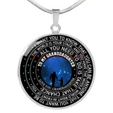 To my granddaughter: Gift for Christmas 2018, Christmas gift ideas for granddaughter,Birthday gifts for granddaughter, best gifts for granddaughter, special granddaughter necklace, amazing granddaughter necklace, to my granddaughter necklace, 706