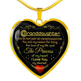 To my granddaughter: Gift for Christmas 2018, Christmas gift ideas for granddaughter,Birthday gifts for granddaughter, best gifts for granddaughter, special granddaughter necklace, amazing granddaughter necklace, to my granddaughter necklace, 698