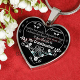 To my granddaughter: Gift for Christmas 2018, Christmas gift ideas for granddaughter,Birthday gifts for granddaughter, best gifts for granddaughter, special granddaughter necklace, amazing granddaughter necklace, to my granddaughter necklace, 682