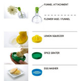 Multi Functional 8 in 1 Kitchen Bottle