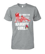 Santa's List Of Naughty Girl T- Shirt