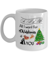To my wife: Gift for Christmas 2018, Christmas gift ideas for wife, Merry Christmas, wife coffee mug, to my wife coffee mug, best gifts for wife, birthday gifts for wife, husband and wife coffee mug 525