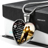 To my wife: amazing wife necklace, wife necklace,to my gorgeous wife, to my wife necklace, birthday gifts for wife, best gifts for wife, gearbubble wife necklace, to my future wife, birthday gifts for her 486