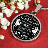 To my girlfriend: I love my life because it gave me you. I love you because you are my life. 421