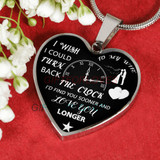 To my wife: I wish i could turn back the clock i'd find you sooner