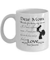 Dear Mom: Thanks for being my mom
