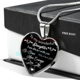 To my wonderful daughter: I am always with you