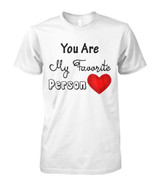 You are my favorite person