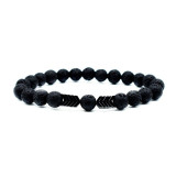 8mm Lava Stone Bracelet Rock Bracelet Adjustable Arrow Diffuser Stone Bracelet Women Men 8 Colors bracelets for women