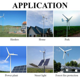 Wind Turbine Generator 6000 Watts 5 Blades - Wind Generator