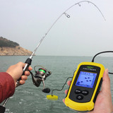 Portable Wireless Smart Pro Fish Finder Sonar Detector with LCD Display