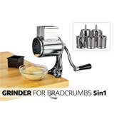 Cheese Grater - Multi-Functional Kitchen Rotary Food Grater/Shredder/Slicer