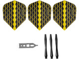 Viper The Freak Steel Tip Darts Knurled and Grooved Barrel 22 Grams
