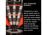 Viper Astro 80% Tungsten Soft Tip Darts Black Rings
