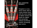 Viper Ranger 80% Tungsten Soft Tip Darts Red Rings 18 Grams