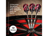 Viper Grim Reaper 80% Tungsten Soft Tip Darts Blue Rings