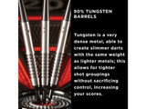 Viper V-Factor 90% Tungsten Soft Tip Darts Shark Fin Barrel 20 Grams