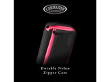 Casemaster Plazma Dart Case Black with Pink Zipper