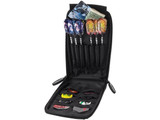 Casemaster Mini Pro Black Leather Dart Case