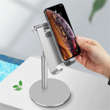 Portable Aluminum Desk Desktop Phone Stand Holder