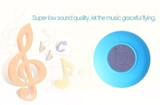 Go Play! - Portable Waterproof Wireless Mini Bluetooth Speakers Shower Handsfree Call Music Suction Mic for iPhone Cellphone Smartphone