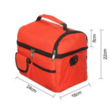 8 Colors 8L 600D Waterproof Oxford Double Insulated Cooler Bag Travel Picnic Bag with Adjustable Shoulder Strap For Outdoor Camp