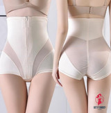 Women Sexy Body Shaping Wear Postpartum Ultra-Thin Belly Underwear High Waist Hip Stomach Abdomen Safety Underwear Pants