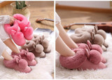 Double Comfy Bunny Slippers