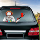 Christmas Halloween Car Rear Window decoration decal sticker
