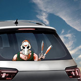 Christmas Halloween Car Rear Window decoration decal sticker