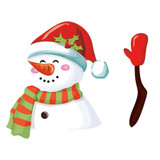 Christmas Halloween Car Rear Window decoration decal sticker